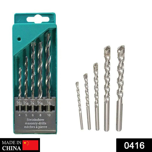 Metal Drill Bit Set (Multicolor, 5 - Piece) - Justgrabit Inc.