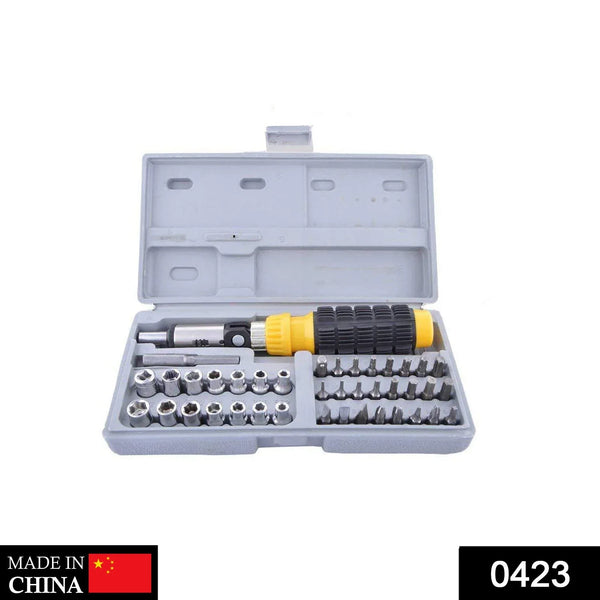 Socket and Screwdriver Tool Kit Accessories (41 pcs) - justgrabit.in | Just Grab It