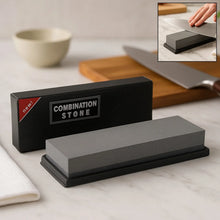 Silicon Carbide German Combination Stone, Dual Sided Stone for Knife and Tools Sharpening with Safety Case - Justgrabit Inc.