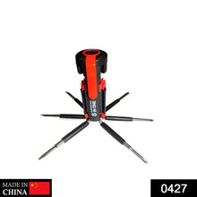 8 in 1 Multi - Function Screwdriver Kit with LED Portable Torch - justgrabit.in | Just Grab It