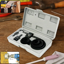 Wood Hole Saw Cutting Set (11 pcs, 19 - 64mm, Multicolour) - Justgrabit Inc.