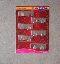 Self - Adhesive Wall Hooks (6 Pcs): Stainless Steel, Multipurpose for Home - Justgrabit Inc.