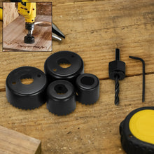 Hole Saw Set Drill Bit set 32mm ,38mm ,44mm ,54mm (6 pcs) - justgrabit.in | Just Grab It