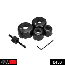 Hole Saw Set Drill Bit set 32mm ,38mm ,44mm ,54mm (6 pcs) - justgrabit.in | Just Grab It