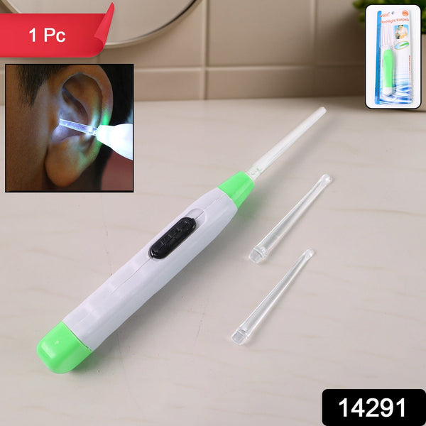 White LED Flashlight Earpick with Tweezer (1 Pc) - justgrabit.in | Just Grab It
