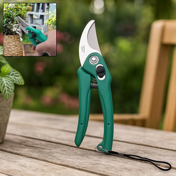 Stainless Steel Garden Scissors, flower cutter - justgrabit.in | Just Grab It