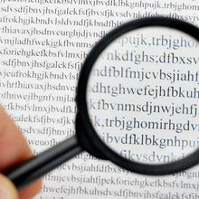 Real Glass Magnifying Lens for Reading, Breakage - Proof (50 mm) - Justgrabit Inc.