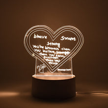 Creative Visualization Lamp 3D Acrylic Decorative Lamp With Pen - justgrabit.in | Just Grab It