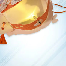 DIY Handmade Cartoon Paper Lanterns – Antique Hollow - Out LED Projection for Festival Decor - Justgrabit Inc.