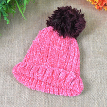 Soft Winter Cap, Woolen Inside Fur Beanie Cap (1 Pc / Mix Design & Color) - justgrabit.in | Just Grab It