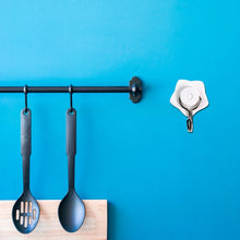 Multipurpose Self Adhesive Plastic Wall Hooks - 6 pcs - Justgrabit Inc.