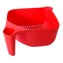 Apex Multi - Functional Plastic Strainer Bowl with Ergonomic Handle (1 Pc) - Justgrabit Inc.