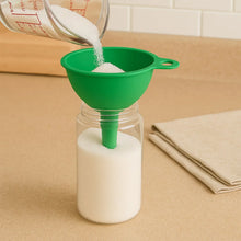 Food - Grade Silicone Funnel: Safe & Easy Transfer for Liquids & Grains (1 Pc) - justgrabit.in | Just Grab It