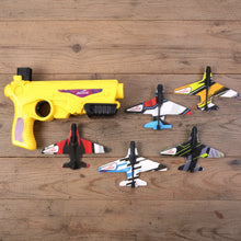 Air Battle Plane Launcher Gun Toy for Kids – Foam Glider Set (1 Set) - justgrabit.in | Just Grab It
