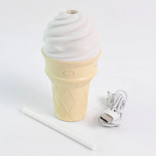 Ice Cream Cone Shape Air Freshener Humidifier (1Pc / Cream Color) - Justgrabit Inc.