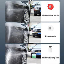 48V Car washing Kit, Portable Pressure Washer with, Rechargeable | Cordless Pressure Washer Gun | Handheld Pressure Washer for Car | Car Washer Gun (Type 1 - Single Battery) - Justgrabit Inc.
