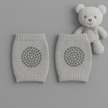 Grey Toddler Wool Knit Leg Warmer (Knee Guard) - justgrabit.in | Just Grab It