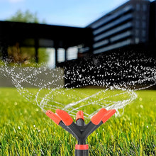Automatic Garden Sprinkler 360 Degree Rotating Adjustable 5 Arm (1 Pc) - justgrabit.in | Just Grab It