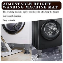 Adjustable Anti - Vibration Pads for Washing Machine and Refrigerator Base (4 Pc) - justgrabit.in | Just Grab It