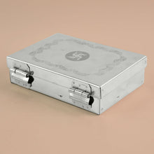Multipurpose Stainless Steel Jewelry Storage Organizer Box 6 Compartments (1 Pc) - justgrabit.in | Just Grab It