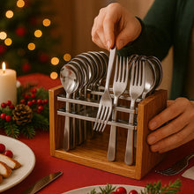 Apex Premium Stainless Steel Cutlery Set (24 Pc) - Justgrabit Inc.