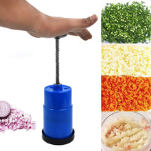 Onion Vegetable Hand Press Cutting Chopper (1 Pc / Mix Color) - justgrabit.in | Just Grab It
