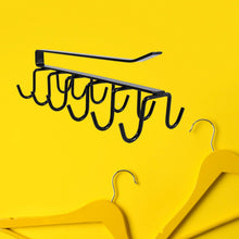 Double - Row Metal cupholder Rack, Multi - Purpose Iron Hanger with 6 Hooks (1 Pc) - justgrabit.in | Just Grab It