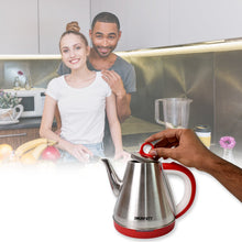 Stainless steel large capacity electric kettle (1500W / 1.5 Ltr.) - justgrabit.in | Just Grab It