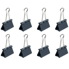 Paper Holding Binder Clips Paper Clips (8 Pcs Set / Mix Color) - Justgrabit Inc.