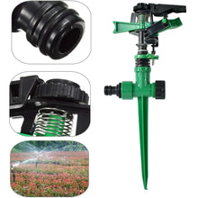360 - Degree Rotating Garden Impact Sprinkler (1 Pc) - Justgrabit Inc.