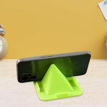 Universal Four - Sided Pyramid Mobile Holder Stand for Desk & Table (1 Pc) - justgrabit.in | Just Grab It