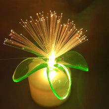 Fiber Optic Light, Mini Color Change LED Table Centerpieces, Light Up Candle, Diwali - Pack of 12 - Justgrabit Inc.