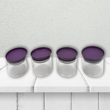 Airtight Plastic 4 Pc Storage Container Set, With Tray Dry Fruit Plastic Storage Container Tray Set With Lid & Serving Tray For Kitchen - Justgrabit Inc.