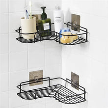 Self - Adhesive Kitchen - Bathroom Corner Shelf Organiser Storage Rack - Justgrabit Inc.