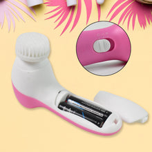 Facial Beauty Brush, Face Massager (1 Pc / With 2 AA Battery Included) - justgrabit.in | Just Grab It