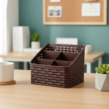 5 Compartment Multipurpose Desk Organizer Basket (1 Pc) - justgrabit.in | Just Grab It