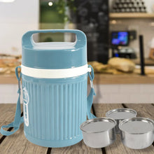 Stackable Insulated Tiffin with Handle (1 Pc): Leakproof, Hot Food Container - Justgrabit Inc.
