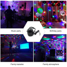 DJ Light Party Disco Light for Home Party, Led Disco Ball Colors Pattern & Modes Dancing Light for Room Rotating Bulb Magic Lights for Diwali, Wedding Holiday Party, Party Gift Kids Birthday - Justgrabit Inc.