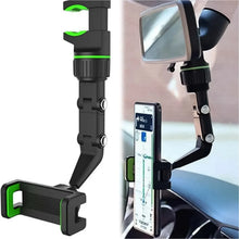 Multifunctional Car Rear View 360° Rotatable Mobile Holder - justgrabit.in | Just Grab It
