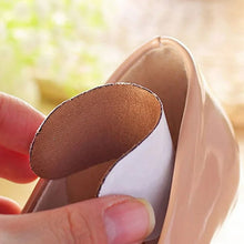Fabric Sticky Shoe Back Heel Insoles Protector Liner Pads (1 Pair) - justgrabit.in | Just Grab It