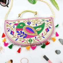 Traditional handbag, Rajasthani Jaipuri Cotton Bag (1 Pc) - justgrabit.in | Just Grab It