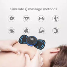 Butterfly Electric Neck Massager Cordless Full Body Massage Remote Controller (1 Pc) - justgrabit.in | Just Grab It
