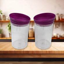 Plastic Premium Quality Kitchen Food Containers Set (1200ml Approx, Set Of 2 Pc) - justgrabit.in | Just Grab It