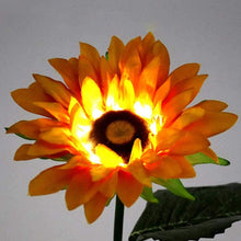 Garden Solar Sunflower Outdoor LED Light Inserted Ground Simulation Plant (4 Pcs Set) - justgrabit.in | Just Grab It