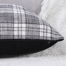 Pillow Covers Cushion Cases Soft Leather and Cotton (23 × 22 Inch / 1 Pair / 2 Pc) - justgrabit.in | Just Grab It