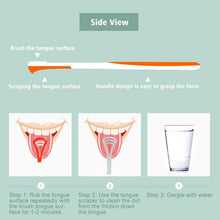 Tongue Scraper & Brush for Fresh Breath (1 Pc) - justgrabit.in | Just Grab It