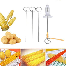 1 Set Potato Spiral Cutter, Potato Twister (4 Spits) - Justgrabit Inc.