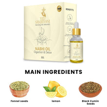 Ved Sanjeevani 30ML Ayurvedic Nabhi Oil for Digestion & Detox (30ML / 1 Pc) - justgrabit.in | Just Grab It
