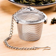 Stainless Steel Spice Tea Filter Herbs Locking Infuser Mesh Ball - Justgrabit Inc.