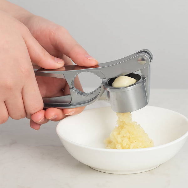 2 in1 Garlic Masher Premium Garlic Press & Walnut Cracker Opener (1 Pc) - justgrabit.in | Just Grab It